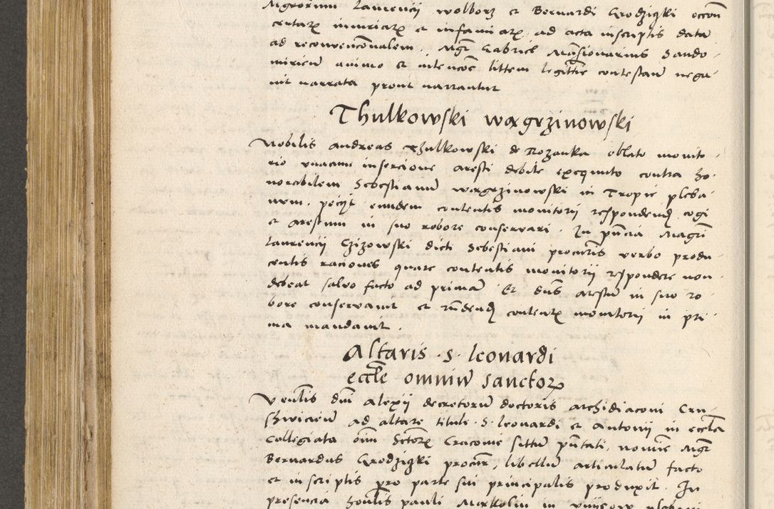 Zdjęcie nr 397 dla obiektu archiwalnego: Acta actorum coram R. D. Petro de Gamratis, archiepiscopo Gnesnensi et episcopo Cracoviensi, Legato nato ac Regni Poloniae primate ad annum 1543 - praesidente tunc Suae Rever. Paternitatis curiae cancellario R. D. Bartholomaeo Gantkowski, Posnaniensi et curiae nostrae cancellario.