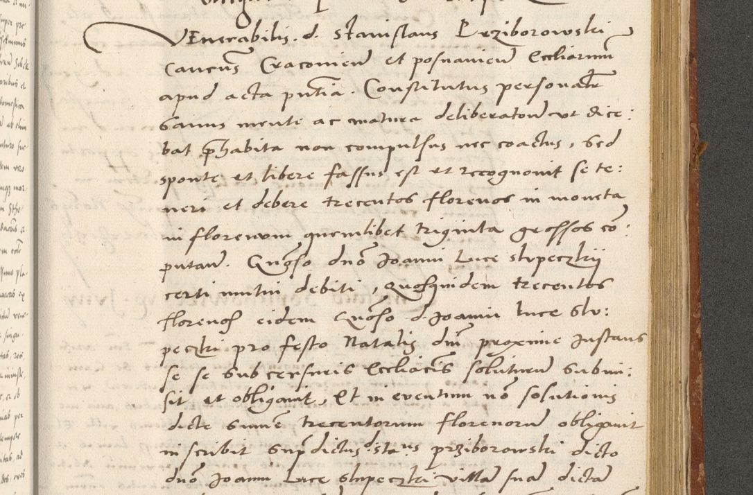 Zdjęcie nr 402 dla obiektu archiwalnego: Acta actorum coram R. D. Petro de Gamratis, archiepiscopo Gnesnensi et episcopo Cracoviensi, Legato nato ac Regni Poloniae primate ad annum 1543 - praesidente tunc Suae Rever. Paternitatis curiae cancellario R. D. Bartholomaeo Gantkowski, Posnaniensi et curiae nostrae cancellario.