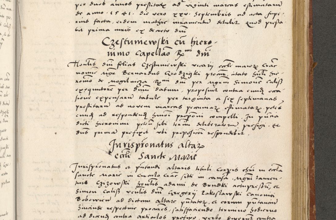 Zdjęcie nr 392 dla obiektu archiwalnego: Acta actorum coram R. D. Petro de Gamratis, archiepiscopo Gnesnensi et episcopo Cracoviensi, Legato nato ac Regni Poloniae primate ad annum 1543 - praesidente tunc Suae Rever. Paternitatis curiae cancellario R. D. Bartholomaeo Gantkowski, Posnaniensi et curiae nostrae cancellario.