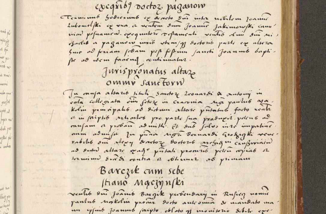 Zdjęcie nr 386 dla obiektu archiwalnego: Acta actorum coram R. D. Petro de Gamratis, archiepiscopo Gnesnensi et episcopo Cracoviensi, Legato nato ac Regni Poloniae primate ad annum 1543 - praesidente tunc Suae Rever. Paternitatis curiae cancellario R. D. Bartholomaeo Gantkowski, Posnaniensi et curiae nostrae cancellario.
