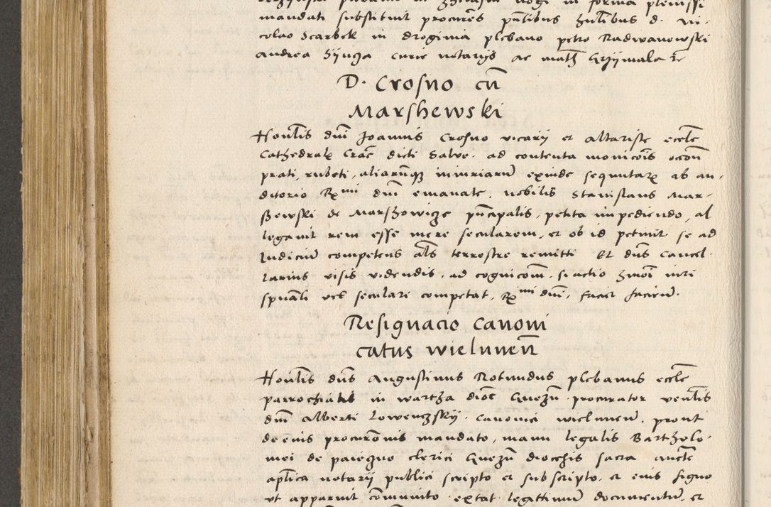 Zdjęcie nr 383 dla obiektu archiwalnego: Acta actorum coram R. D. Petro de Gamratis, archiepiscopo Gnesnensi et episcopo Cracoviensi, Legato nato ac Regni Poloniae primate ad annum 1543 - praesidente tunc Suae Rever. Paternitatis curiae cancellario R. D. Bartholomaeo Gantkowski, Posnaniensi et curiae nostrae cancellario.