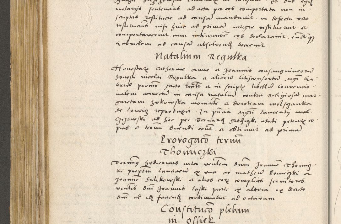 Zdjęcie nr 377 dla obiektu archiwalnego: Acta actorum coram R. D. Petro de Gamratis, archiepiscopo Gnesnensi et episcopo Cracoviensi, Legato nato ac Regni Poloniae primate ad annum 1543 - praesidente tunc Suae Rever. Paternitatis curiae cancellario R. D. Bartholomaeo Gantkowski, Posnaniensi et curiae nostrae cancellario.