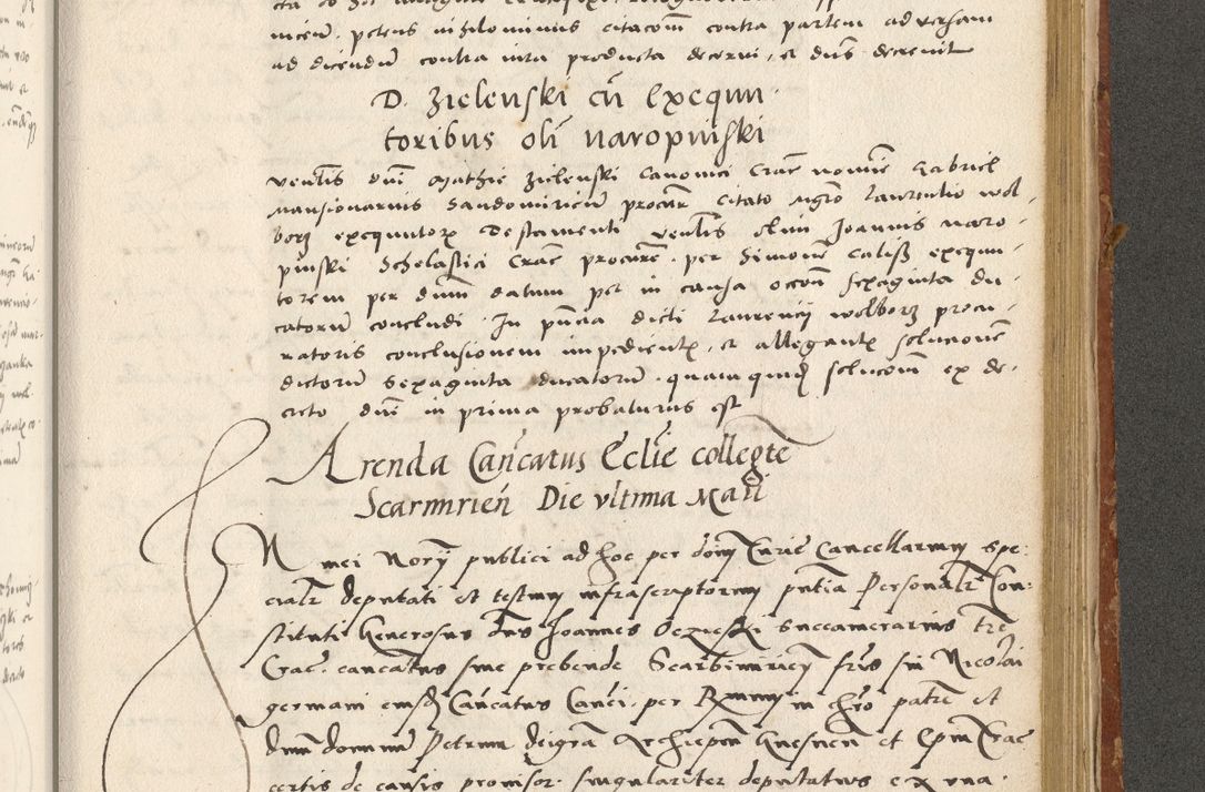 Zdjęcie nr 378 dla obiektu archiwalnego: Acta actorum coram R. D. Petro de Gamratis, archiepiscopo Gnesnensi et episcopo Cracoviensi, Legato nato ac Regni Poloniae primate ad annum 1543 - praesidente tunc Suae Rever. Paternitatis curiae cancellario R. D. Bartholomaeo Gantkowski, Posnaniensi et curiae nostrae cancellario.