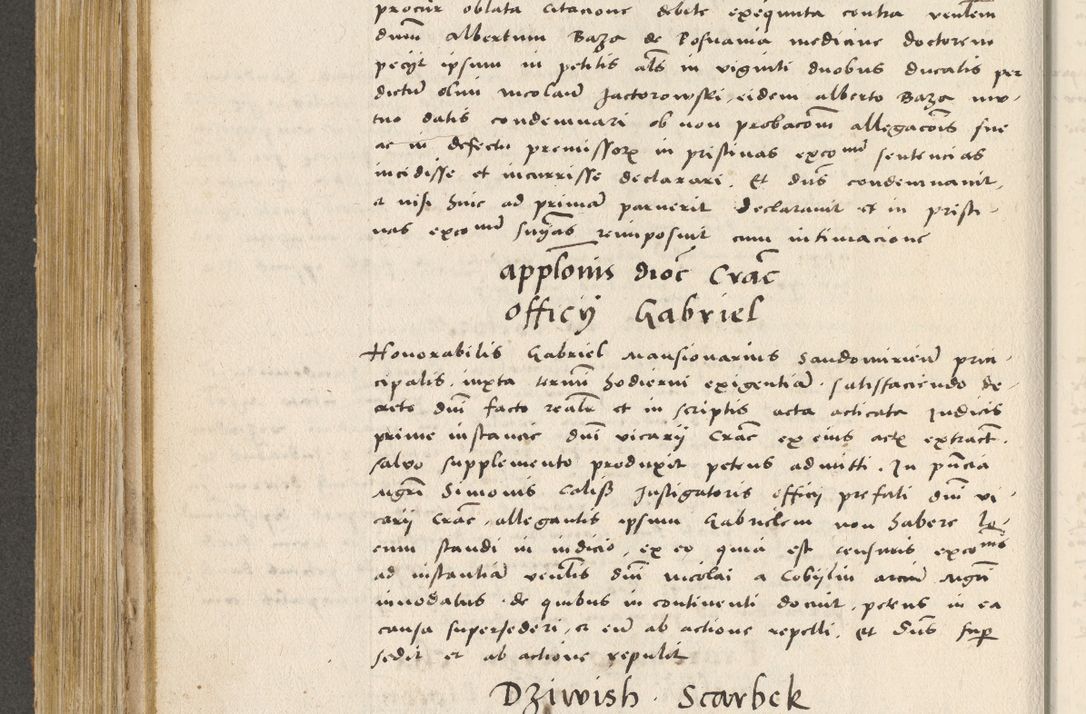 Zdjęcie nr 373 dla obiektu archiwalnego: Acta actorum coram R. D. Petro de Gamratis, archiepiscopo Gnesnensi et episcopo Cracoviensi, Legato nato ac Regni Poloniae primate ad annum 1543 - praesidente tunc Suae Rever. Paternitatis curiae cancellario R. D. Bartholomaeo Gantkowski, Posnaniensi et curiae nostrae cancellario.