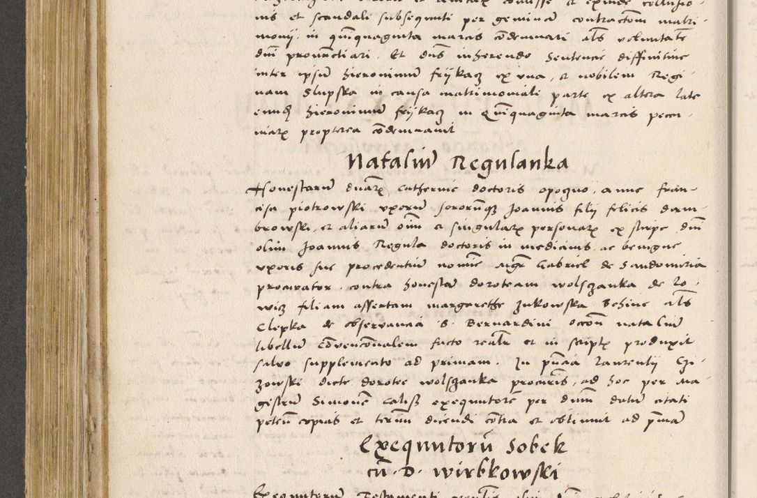 Zdjęcie nr 371 dla obiektu archiwalnego: Acta actorum coram R. D. Petro de Gamratis, archiepiscopo Gnesnensi et episcopo Cracoviensi, Legato nato ac Regni Poloniae primate ad annum 1543 - praesidente tunc Suae Rever. Paternitatis curiae cancellario R. D. Bartholomaeo Gantkowski, Posnaniensi et curiae nostrae cancellario.