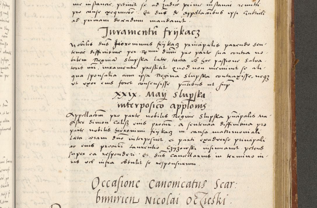 Zdjęcie nr 368 dla obiektu archiwalnego: Acta actorum coram R. D. Petro de Gamratis, archiepiscopo Gnesnensi et episcopo Cracoviensi, Legato nato ac Regni Poloniae primate ad annum 1543 - praesidente tunc Suae Rever. Paternitatis curiae cancellario R. D. Bartholomaeo Gantkowski, Posnaniensi et curiae nostrae cancellario.