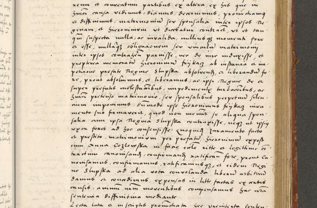 Zdjęcie nr 366 dla obiektu archiwalnego: Acta actorum coram R. D. Petro de Gamratis, archiepiscopo Gnesnensi et episcopo Cracoviensi, Legato nato ac Regni Poloniae primate ad annum 1543 - praesidente tunc Suae Rever. Paternitatis curiae cancellario R. D. Bartholomaeo Gantkowski, Posnaniensi et curiae nostrae cancellario.