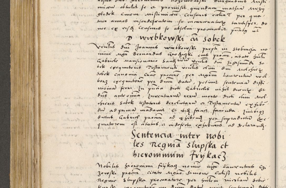 Zdjęcie nr 365 dla obiektu archiwalnego: Acta actorum coram R. D. Petro de Gamratis, archiepiscopo Gnesnensi et episcopo Cracoviensi, Legato nato ac Regni Poloniae primate ad annum 1543 - praesidente tunc Suae Rever. Paternitatis curiae cancellario R. D. Bartholomaeo Gantkowski, Posnaniensi et curiae nostrae cancellario.
