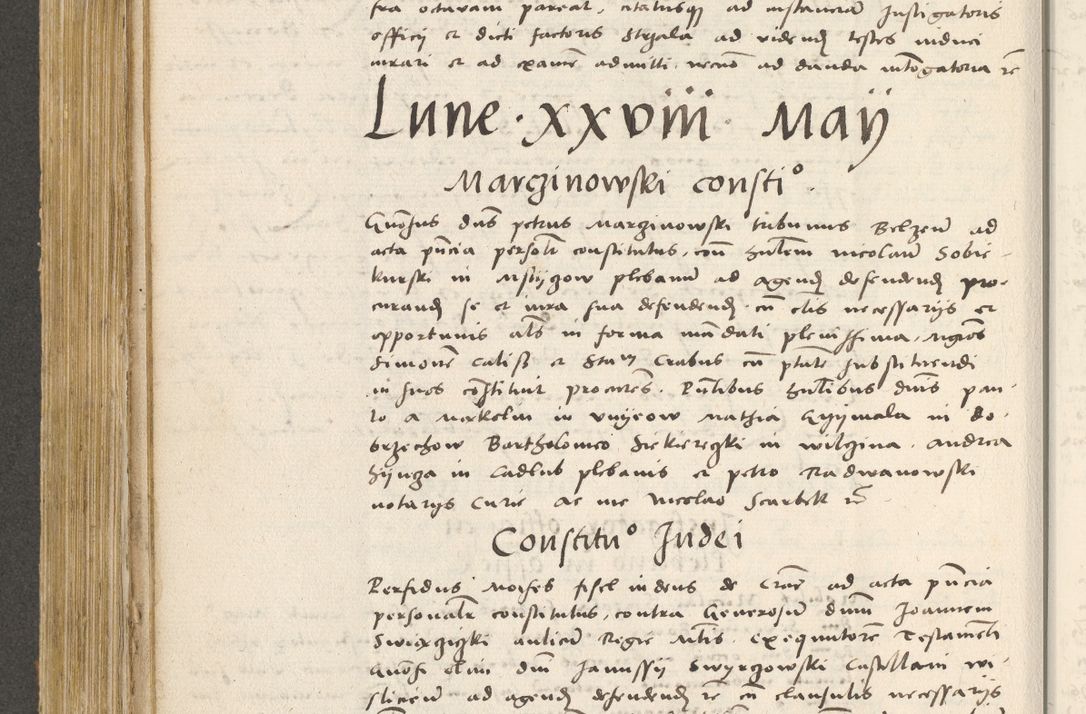 Zdjęcie nr 363 dla obiektu archiwalnego: Acta actorum coram R. D. Petro de Gamratis, archiepiscopo Gnesnensi et episcopo Cracoviensi, Legato nato ac Regni Poloniae primate ad annum 1543 - praesidente tunc Suae Rever. Paternitatis curiae cancellario R. D. Bartholomaeo Gantkowski, Posnaniensi et curiae nostrae cancellario.