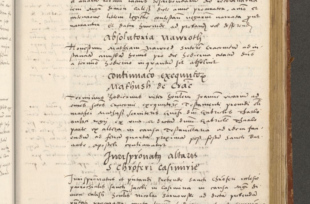 Zdjęcie nr 358 dla obiektu archiwalnego: Acta actorum coram R. D. Petro de Gamratis, archiepiscopo Gnesnensi et episcopo Cracoviensi, Legato nato ac Regni Poloniae primate ad annum 1543 - praesidente tunc Suae Rever. Paternitatis curiae cancellario R. D. Bartholomaeo Gantkowski, Posnaniensi et curiae nostrae cancellario.