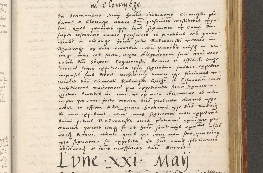 Zdjęcie nr 340 dla obiektu archiwalnego: Acta actorum coram R. D. Petro de Gamratis, archiepiscopo Gnesnensi et episcopo Cracoviensi, Legato nato ac Regni Poloniae primate ad annum 1543 - praesidente tunc Suae Rever. Paternitatis curiae cancellario R. D. Bartholomaeo Gantkowski, Posnaniensi et curiae nostrae cancellario.