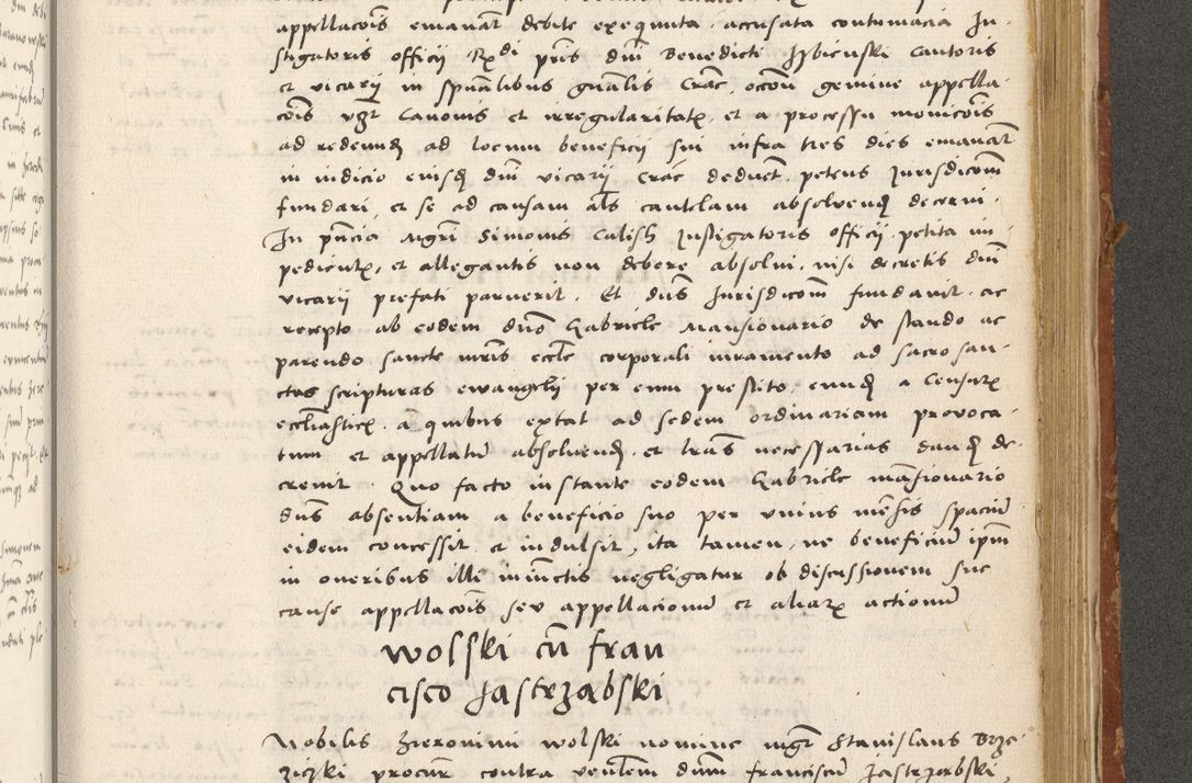 Zdjęcie nr 338 dla obiektu archiwalnego: Acta actorum coram R. D. Petro de Gamratis, archiepiscopo Gnesnensi et episcopo Cracoviensi, Legato nato ac Regni Poloniae primate ad annum 1543 - praesidente tunc Suae Rever. Paternitatis curiae cancellario R. D. Bartholomaeo Gantkowski, Posnaniensi et curiae nostrae cancellario.