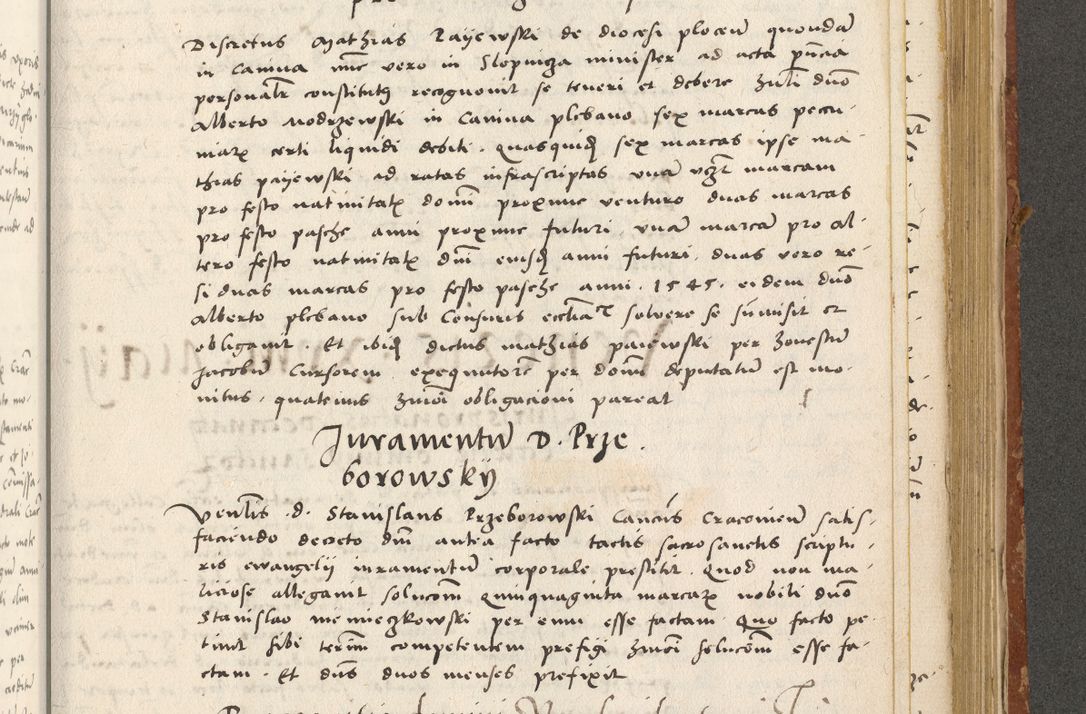 Zdjęcie nr 334 dla obiektu archiwalnego: Acta actorum coram R. D. Petro de Gamratis, archiepiscopo Gnesnensi et episcopo Cracoviensi, Legato nato ac Regni Poloniae primate ad annum 1543 - praesidente tunc Suae Rever. Paternitatis curiae cancellario R. D. Bartholomaeo Gantkowski, Posnaniensi et curiae nostrae cancellario.