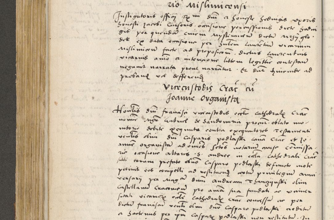 Zdjęcie nr 333 dla obiektu archiwalnego: Acta actorum coram R. D. Petro de Gamratis, archiepiscopo Gnesnensi et episcopo Cracoviensi, Legato nato ac Regni Poloniae primate ad annum 1543 - praesidente tunc Suae Rever. Paternitatis curiae cancellario R. D. Bartholomaeo Gantkowski, Posnaniensi et curiae nostrae cancellario.