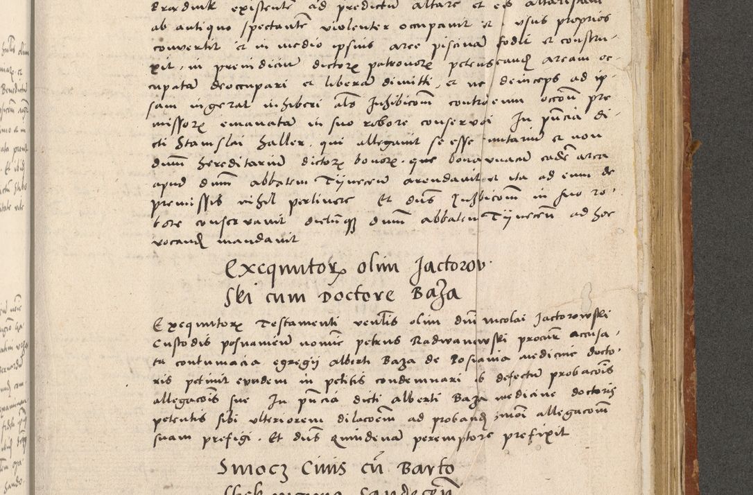 Zdjęcie nr 322 dla obiektu archiwalnego: Acta actorum coram R. D. Petro de Gamratis, archiepiscopo Gnesnensi et episcopo Cracoviensi, Legato nato ac Regni Poloniae primate ad annum 1543 - praesidente tunc Suae Rever. Paternitatis curiae cancellario R. D. Bartholomaeo Gantkowski, Posnaniensi et curiae nostrae cancellario.