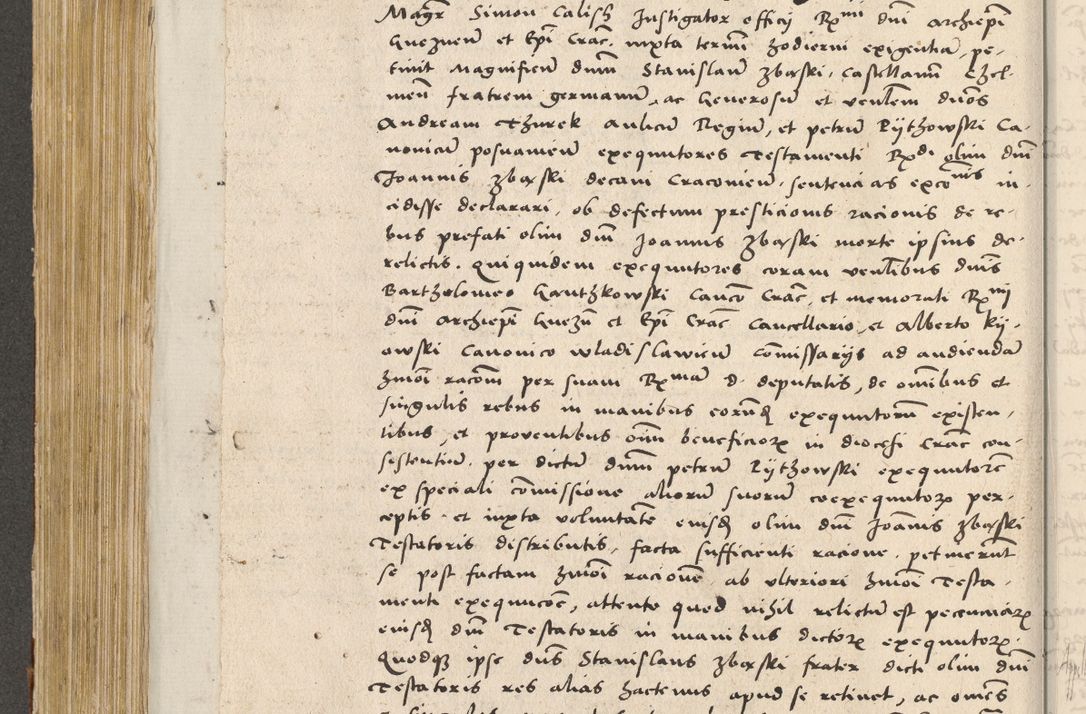 Zdjęcie nr 319 dla obiektu archiwalnego: Acta actorum coram R. D. Petro de Gamratis, archiepiscopo Gnesnensi et episcopo Cracoviensi, Legato nato ac Regni Poloniae primate ad annum 1543 - praesidente tunc Suae Rever. Paternitatis curiae cancellario R. D. Bartholomaeo Gantkowski, Posnaniensi et curiae nostrae cancellario.