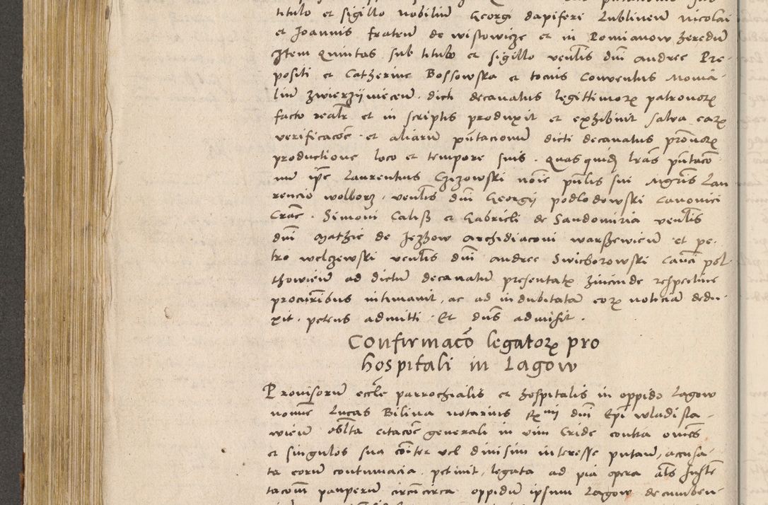 Zdjęcie nr 317 dla obiektu archiwalnego: Acta actorum coram R. D. Petro de Gamratis, archiepiscopo Gnesnensi et episcopo Cracoviensi, Legato nato ac Regni Poloniae primate ad annum 1543 - praesidente tunc Suae Rever. Paternitatis curiae cancellario R. D. Bartholomaeo Gantkowski, Posnaniensi et curiae nostrae cancellario.