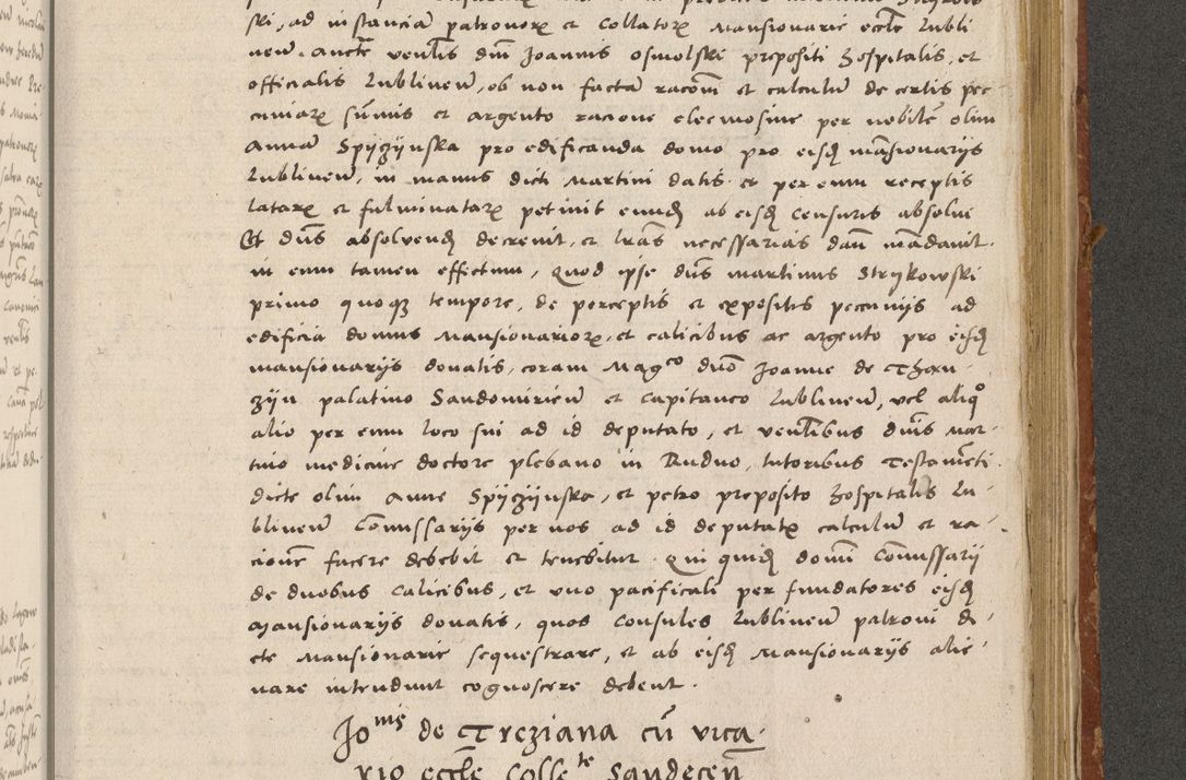 Zdjęcie nr 318 dla obiektu archiwalnego: Acta actorum coram R. D. Petro de Gamratis, archiepiscopo Gnesnensi et episcopo Cracoviensi, Legato nato ac Regni Poloniae primate ad annum 1543 - praesidente tunc Suae Rever. Paternitatis curiae cancellario R. D. Bartholomaeo Gantkowski, Posnaniensi et curiae nostrae cancellario.