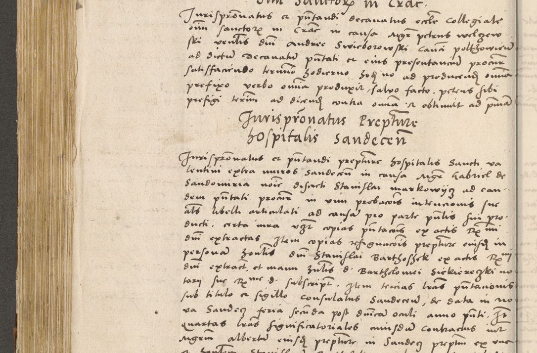 Zdjęcie nr 315 dla obiektu archiwalnego: Acta actorum coram R. D. Petro de Gamratis, archiepiscopo Gnesnensi et episcopo Cracoviensi, Legato nato ac Regni Poloniae primate ad annum 1543 - praesidente tunc Suae Rever. Paternitatis curiae cancellario R. D. Bartholomaeo Gantkowski, Posnaniensi et curiae nostrae cancellario.