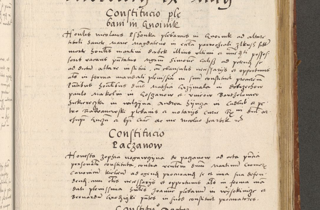Zdjęcie nr 306 dla obiektu archiwalnego: Acta actorum coram R. D. Petro de Gamratis, archiepiscopo Gnesnensi et episcopo Cracoviensi, Legato nato ac Regni Poloniae primate ad annum 1543 - praesidente tunc Suae Rever. Paternitatis curiae cancellario R. D. Bartholomaeo Gantkowski, Posnaniensi et curiae nostrae cancellario.