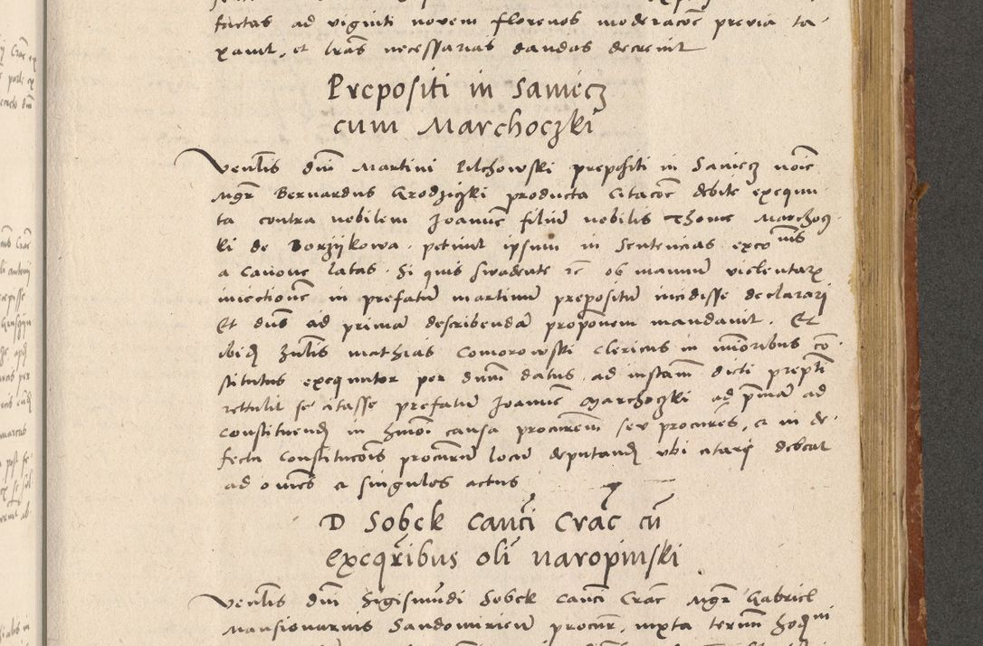 Zdjęcie nr 302 dla obiektu archiwalnego: Acta actorum coram R. D. Petro de Gamratis, archiepiscopo Gnesnensi et episcopo Cracoviensi, Legato nato ac Regni Poloniae primate ad annum 1543 - praesidente tunc Suae Rever. Paternitatis curiae cancellario R. D. Bartholomaeo Gantkowski, Posnaniensi et curiae nostrae cancellario.