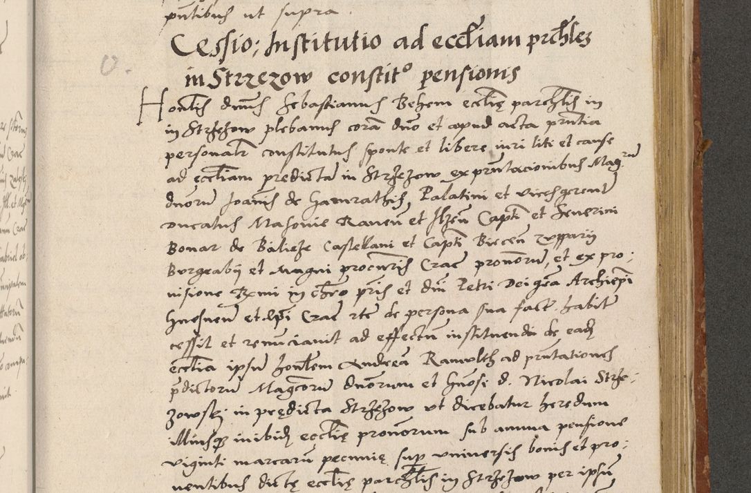 Zdjęcie nr 298 dla obiektu archiwalnego: Acta actorum coram R. D. Petro de Gamratis, archiepiscopo Gnesnensi et episcopo Cracoviensi, Legato nato ac Regni Poloniae primate ad annum 1543 - praesidente tunc Suae Rever. Paternitatis curiae cancellario R. D. Bartholomaeo Gantkowski, Posnaniensi et curiae nostrae cancellario.