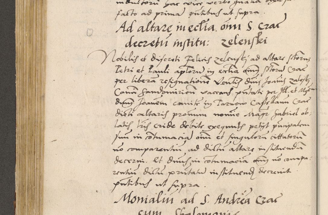 Zdjęcie nr 297 dla obiektu archiwalnego: Acta actorum coram R. D. Petro de Gamratis, archiepiscopo Gnesnensi et episcopo Cracoviensi, Legato nato ac Regni Poloniae primate ad annum 1543 - praesidente tunc Suae Rever. Paternitatis curiae cancellario R. D. Bartholomaeo Gantkowski, Posnaniensi et curiae nostrae cancellario.