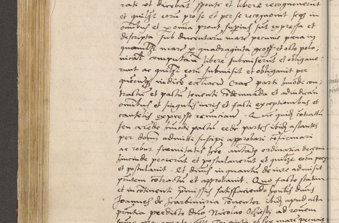 Zdjęcie nr 293 dla obiektu archiwalnego: Acta actorum coram R. D. Petro de Gamratis, archiepiscopo Gnesnensi et episcopo Cracoviensi, Legato nato ac Regni Poloniae primate ad annum 1543 - praesidente tunc Suae Rever. Paternitatis curiae cancellario R. D. Bartholomaeo Gantkowski, Posnaniensi et curiae nostrae cancellario.