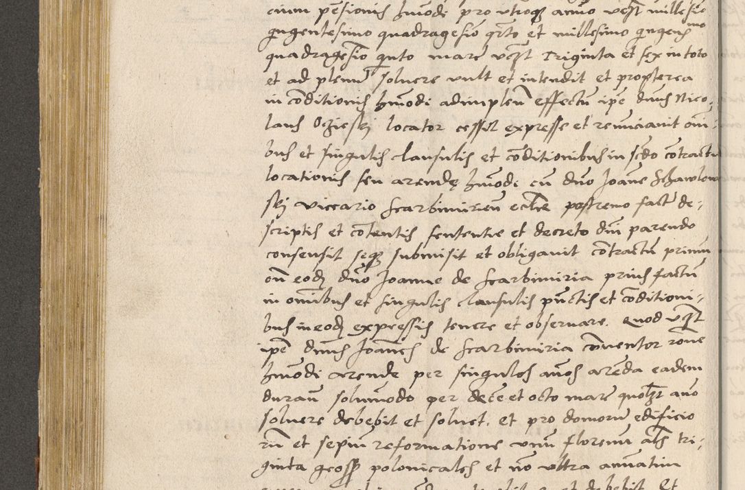 Zdjęcie nr 291 dla obiektu archiwalnego: Acta actorum coram R. D. Petro de Gamratis, archiepiscopo Gnesnensi et episcopo Cracoviensi, Legato nato ac Regni Poloniae primate ad annum 1543 - praesidente tunc Suae Rever. Paternitatis curiae cancellario R. D. Bartholomaeo Gantkowski, Posnaniensi et curiae nostrae cancellario.