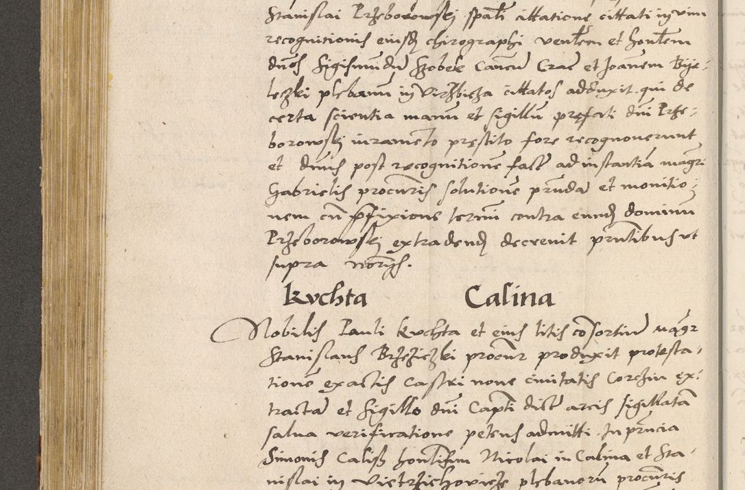 Zdjęcie nr 289 dla obiektu archiwalnego: Acta actorum coram R. D. Petro de Gamratis, archiepiscopo Gnesnensi et episcopo Cracoviensi, Legato nato ac Regni Poloniae primate ad annum 1543 - praesidente tunc Suae Rever. Paternitatis curiae cancellario R. D. Bartholomaeo Gantkowski, Posnaniensi et curiae nostrae cancellario.