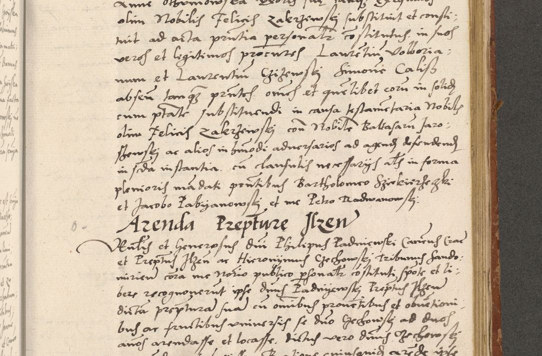 Zdjęcie nr 282 dla obiektu archiwalnego: Acta actorum coram R. D. Petro de Gamratis, archiepiscopo Gnesnensi et episcopo Cracoviensi, Legato nato ac Regni Poloniae primate ad annum 1543 - praesidente tunc Suae Rever. Paternitatis curiae cancellario R. D. Bartholomaeo Gantkowski, Posnaniensi et curiae nostrae cancellario.