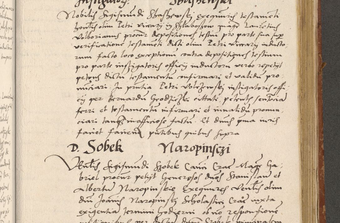 Zdjęcie nr 286 dla obiektu archiwalnego: Acta actorum coram R. D. Petro de Gamratis, archiepiscopo Gnesnensi et episcopo Cracoviensi, Legato nato ac Regni Poloniae primate ad annum 1543 - praesidente tunc Suae Rever. Paternitatis curiae cancellario R. D. Bartholomaeo Gantkowski, Posnaniensi et curiae nostrae cancellario.