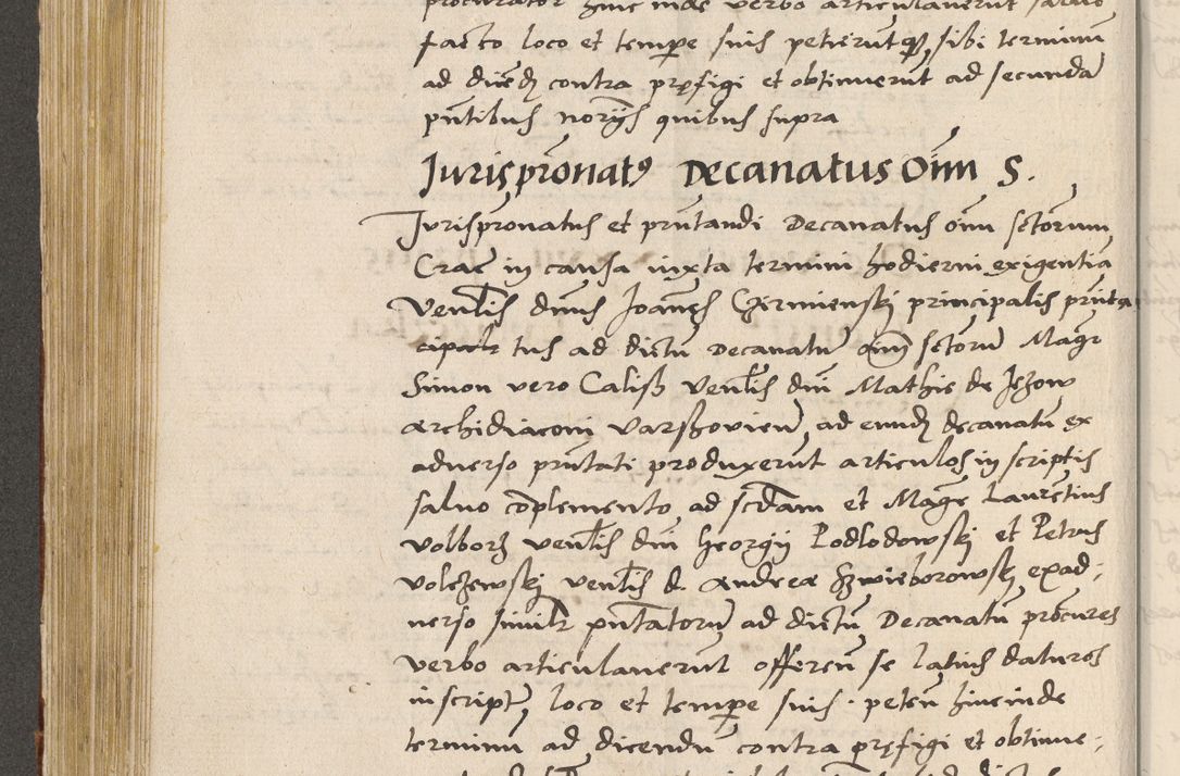 Zdjęcie nr 273 dla obiektu archiwalnego: Acta actorum coram R. D. Petro de Gamratis, archiepiscopo Gnesnensi et episcopo Cracoviensi, Legato nato ac Regni Poloniae primate ad annum 1543 - praesidente tunc Suae Rever. Paternitatis curiae cancellario R. D. Bartholomaeo Gantkowski, Posnaniensi et curiae nostrae cancellario.