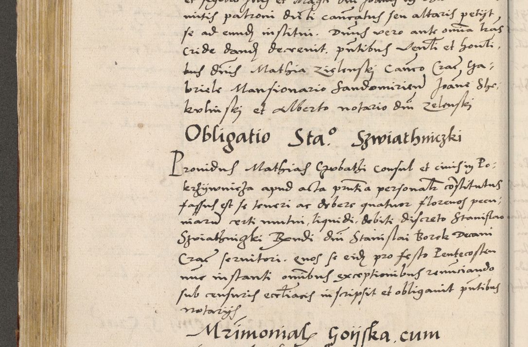 Zdjęcie nr 271 dla obiektu archiwalnego: Acta actorum coram R. D. Petro de Gamratis, archiepiscopo Gnesnensi et episcopo Cracoviensi, Legato nato ac Regni Poloniae primate ad annum 1543 - praesidente tunc Suae Rever. Paternitatis curiae cancellario R. D. Bartholomaeo Gantkowski, Posnaniensi et curiae nostrae cancellario.