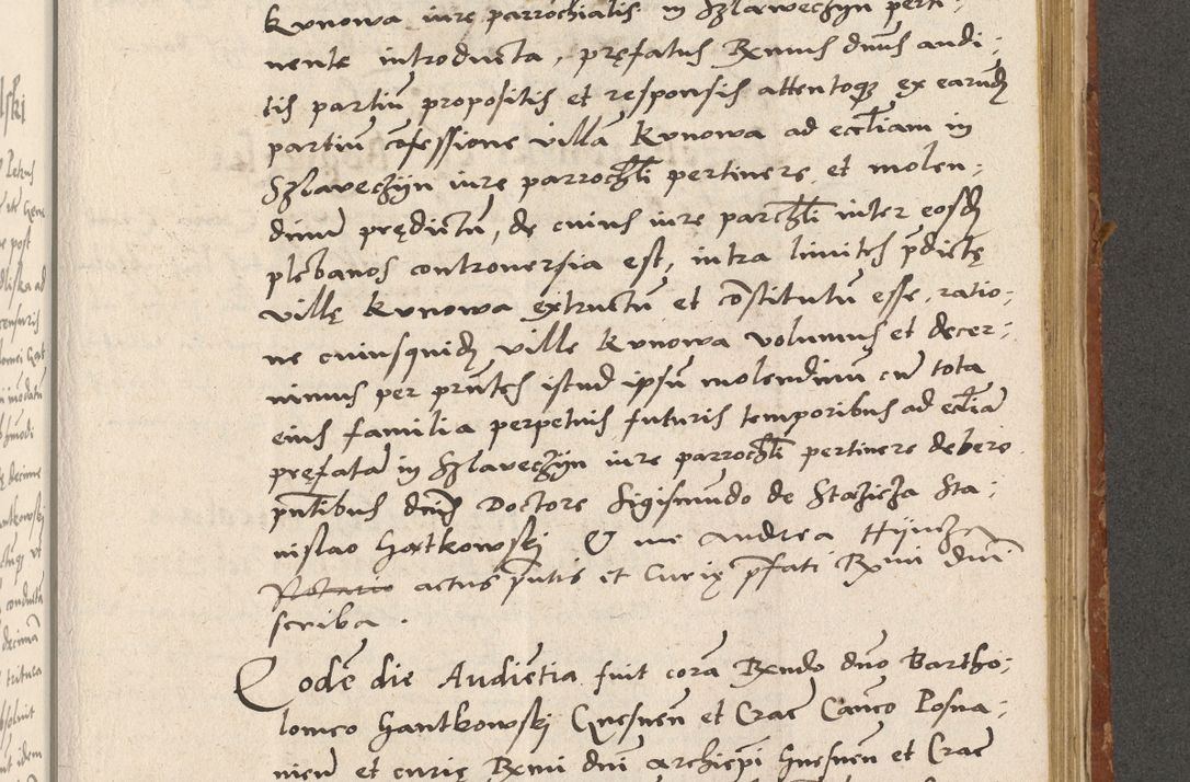 Zdjęcie nr 268 dla obiektu archiwalnego: Acta actorum coram R. D. Petro de Gamratis, archiepiscopo Gnesnensi et episcopo Cracoviensi, Legato nato ac Regni Poloniae primate ad annum 1543 - praesidente tunc Suae Rever. Paternitatis curiae cancellario R. D. Bartholomaeo Gantkowski, Posnaniensi et curiae nostrae cancellario.