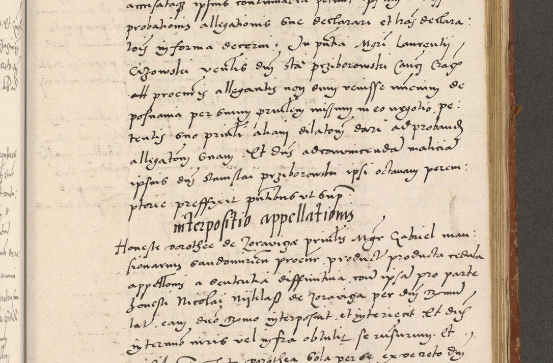 Zdjęcie nr 256 dla obiektu archiwalnego: Acta actorum coram R. D. Petro de Gamratis, archiepiscopo Gnesnensi et episcopo Cracoviensi, Legato nato ac Regni Poloniae primate ad annum 1543 - praesidente tunc Suae Rever. Paternitatis curiae cancellario R. D. Bartholomaeo Gantkowski, Posnaniensi et curiae nostrae cancellario.