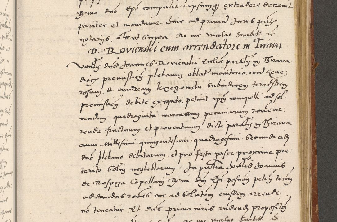 Zdjęcie nr 254 dla obiektu archiwalnego: Acta actorum coram R. D. Petro de Gamratis, archiepiscopo Gnesnensi et episcopo Cracoviensi, Legato nato ac Regni Poloniae primate ad annum 1543 - praesidente tunc Suae Rever. Paternitatis curiae cancellario R. D. Bartholomaeo Gantkowski, Posnaniensi et curiae nostrae cancellario.
