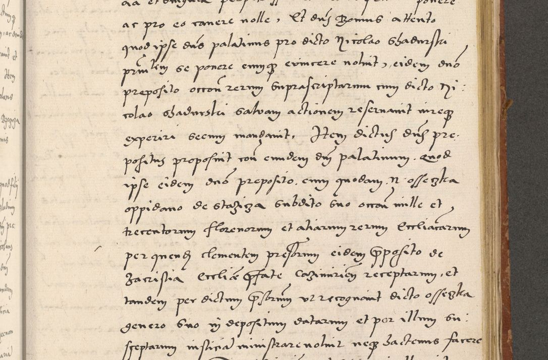 Zdjęcie nr 250 dla obiektu archiwalnego: Acta actorum coram R. D. Petro de Gamratis, archiepiscopo Gnesnensi et episcopo Cracoviensi, Legato nato ac Regni Poloniae primate ad annum 1543 - praesidente tunc Suae Rever. Paternitatis curiae cancellario R. D. Bartholomaeo Gantkowski, Posnaniensi et curiae nostrae cancellario.