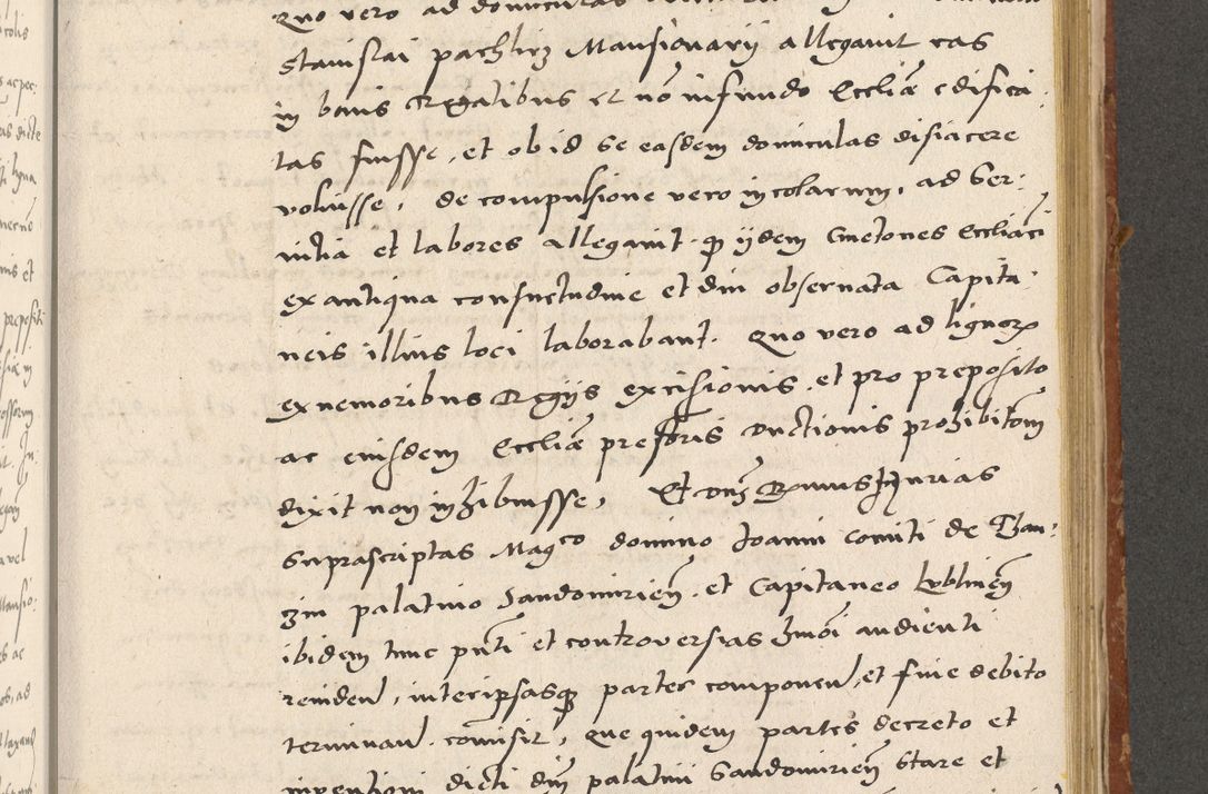 Zdjęcie nr 248 dla obiektu archiwalnego: Acta actorum coram R. D. Petro de Gamratis, archiepiscopo Gnesnensi et episcopo Cracoviensi, Legato nato ac Regni Poloniae primate ad annum 1543 - praesidente tunc Suae Rever. Paternitatis curiae cancellario R. D. Bartholomaeo Gantkowski, Posnaniensi et curiae nostrae cancellario.