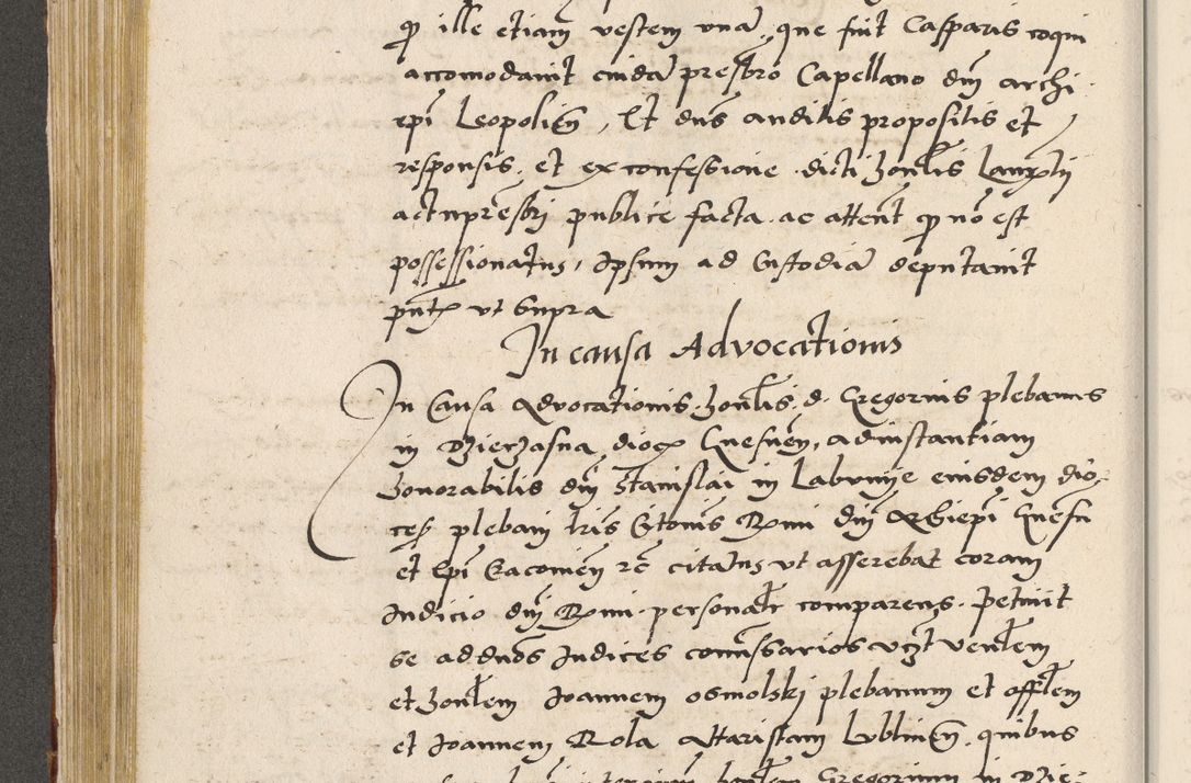 Zdjęcie nr 231 dla obiektu archiwalnego: Acta actorum coram R. D. Petro de Gamratis, archiepiscopo Gnesnensi et episcopo Cracoviensi, Legato nato ac Regni Poloniae primate ad annum 1543 - praesidente tunc Suae Rever. Paternitatis curiae cancellario R. D. Bartholomaeo Gantkowski, Posnaniensi et curiae nostrae cancellario.