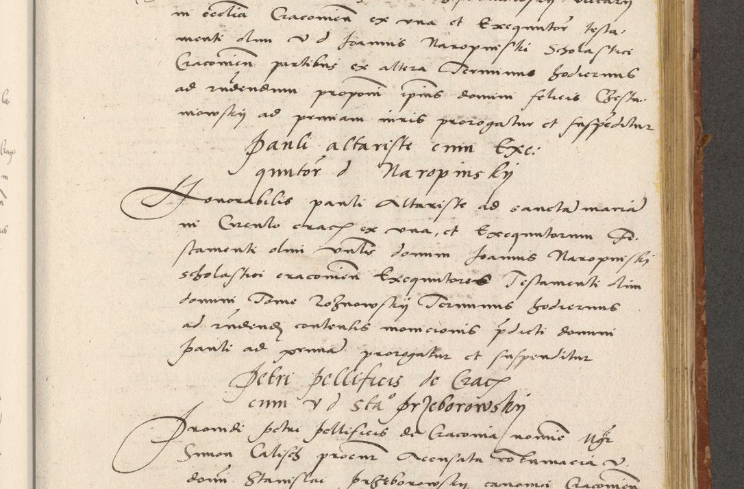 Zdjęcie nr 224 dla obiektu archiwalnego: Acta actorum coram R. D. Petro de Gamratis, archiepiscopo Gnesnensi et episcopo Cracoviensi, Legato nato ac Regni Poloniae primate ad annum 1543 - praesidente tunc Suae Rever. Paternitatis curiae cancellario R. D. Bartholomaeo Gantkowski, Posnaniensi et curiae nostrae cancellario.
