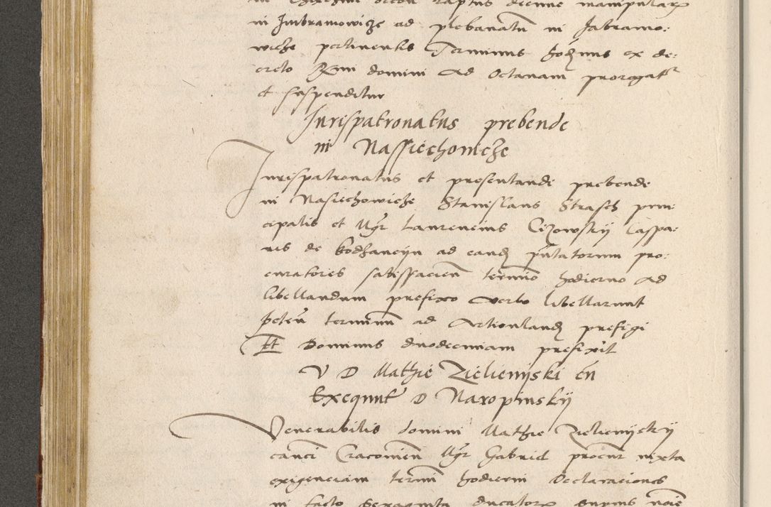 Zdjęcie nr 219 dla obiektu archiwalnego: Acta actorum coram R. D. Petro de Gamratis, archiepiscopo Gnesnensi et episcopo Cracoviensi, Legato nato ac Regni Poloniae primate ad annum 1543 - praesidente tunc Suae Rever. Paternitatis curiae cancellario R. D. Bartholomaeo Gantkowski, Posnaniensi et curiae nostrae cancellario.