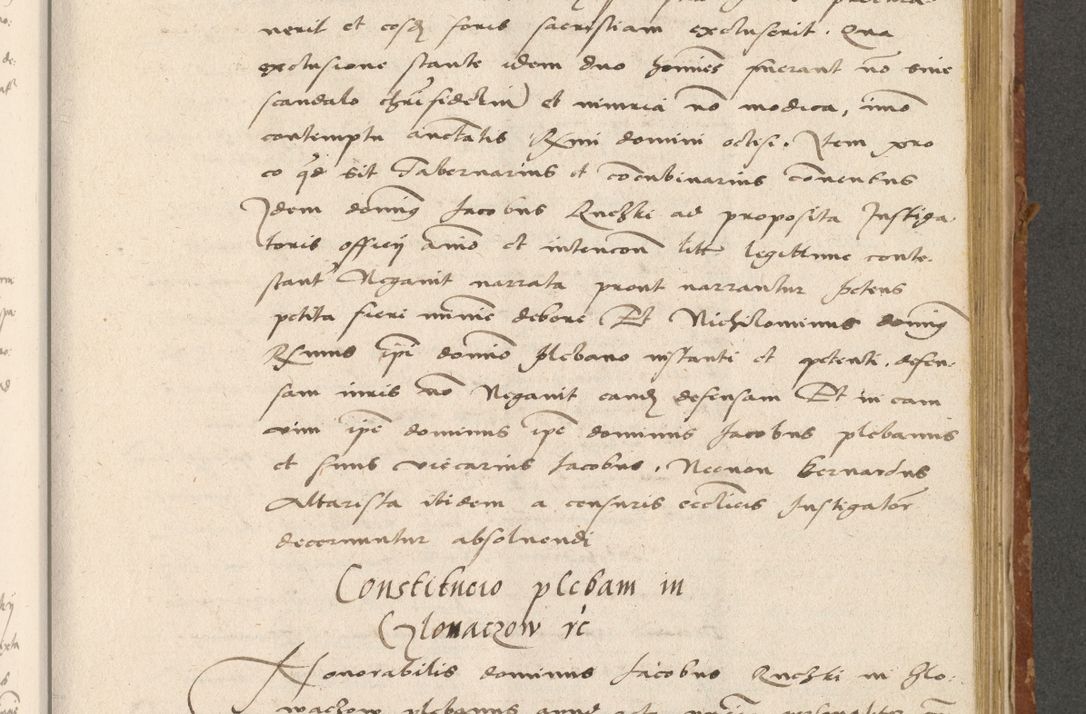 Zdjęcie nr 220 dla obiektu archiwalnego: Acta actorum coram R. D. Petro de Gamratis, archiepiscopo Gnesnensi et episcopo Cracoviensi, Legato nato ac Regni Poloniae primate ad annum 1543 - praesidente tunc Suae Rever. Paternitatis curiae cancellario R. D. Bartholomaeo Gantkowski, Posnaniensi et curiae nostrae cancellario.