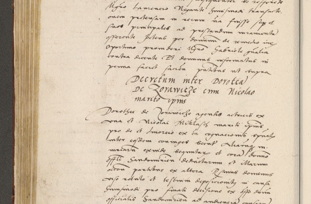 Zdjęcie nr 213 dla obiektu archiwalnego: Acta actorum coram R. D. Petro de Gamratis, archiepiscopo Gnesnensi et episcopo Cracoviensi, Legato nato ac Regni Poloniae primate ad annum 1543 - praesidente tunc Suae Rever. Paternitatis curiae cancellario R. D. Bartholomaeo Gantkowski, Posnaniensi et curiae nostrae cancellario.