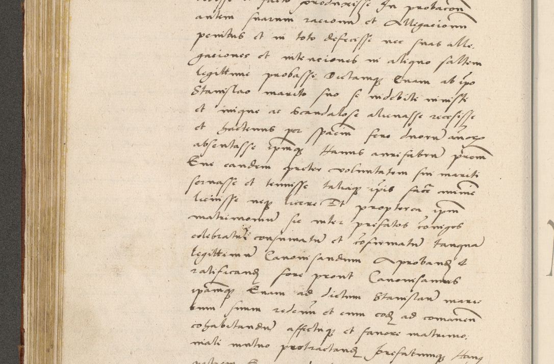 Zdjęcie nr 207 dla obiektu archiwalnego: Acta actorum coram R. D. Petro de Gamratis, archiepiscopo Gnesnensi et episcopo Cracoviensi, Legato nato ac Regni Poloniae primate ad annum 1543 - praesidente tunc Suae Rever. Paternitatis curiae cancellario R. D. Bartholomaeo Gantkowski, Posnaniensi et curiae nostrae cancellario.