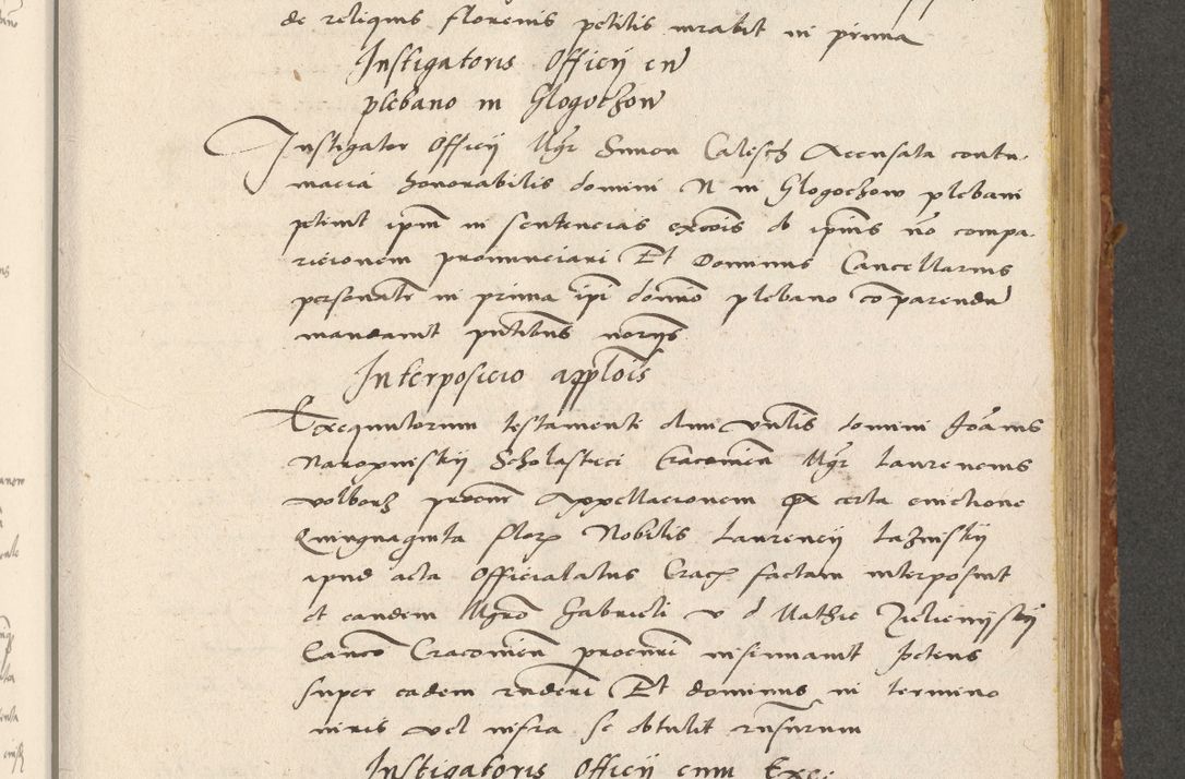 Zdjęcie nr 204 dla obiektu archiwalnego: Acta actorum coram R. D. Petro de Gamratis, archiepiscopo Gnesnensi et episcopo Cracoviensi, Legato nato ac Regni Poloniae primate ad annum 1543 - praesidente tunc Suae Rever. Paternitatis curiae cancellario R. D. Bartholomaeo Gantkowski, Posnaniensi et curiae nostrae cancellario.