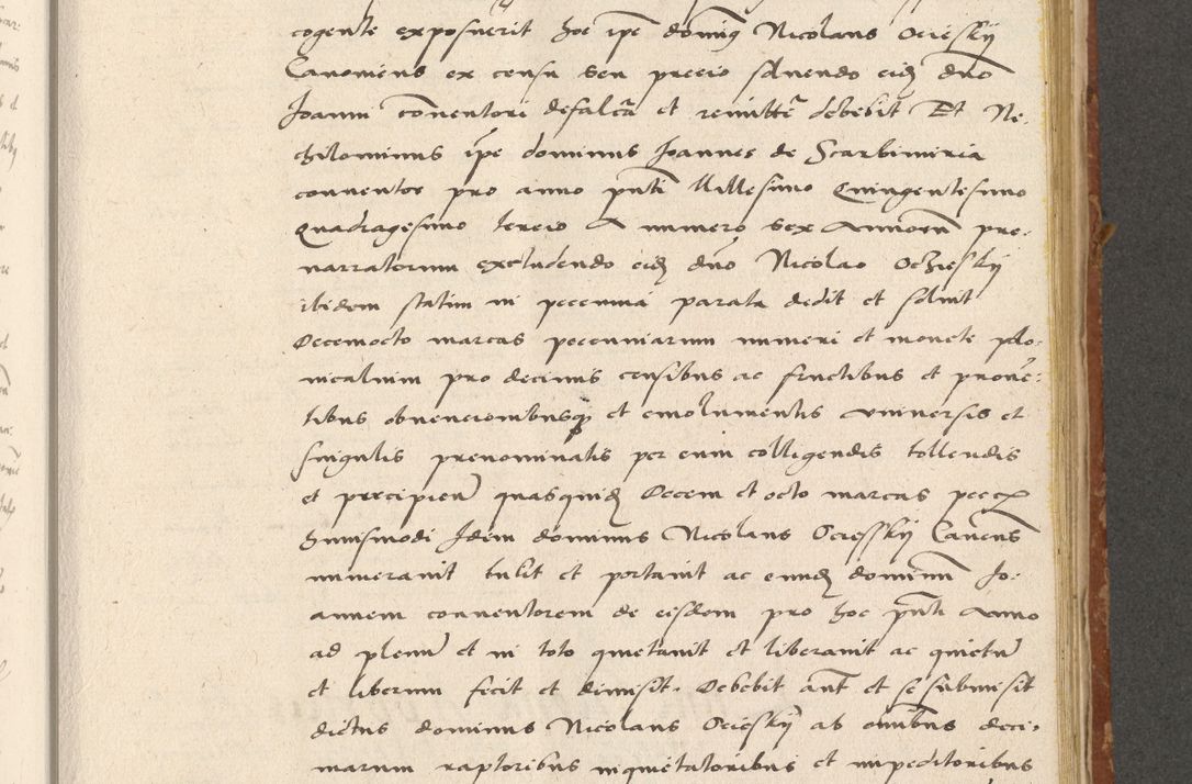 Zdjęcie nr 194 dla obiektu archiwalnego: Acta actorum coram R. D. Petro de Gamratis, archiepiscopo Gnesnensi et episcopo Cracoviensi, Legato nato ac Regni Poloniae primate ad annum 1543 - praesidente tunc Suae Rever. Paternitatis curiae cancellario R. D. Bartholomaeo Gantkowski, Posnaniensi et curiae nostrae cancellario.