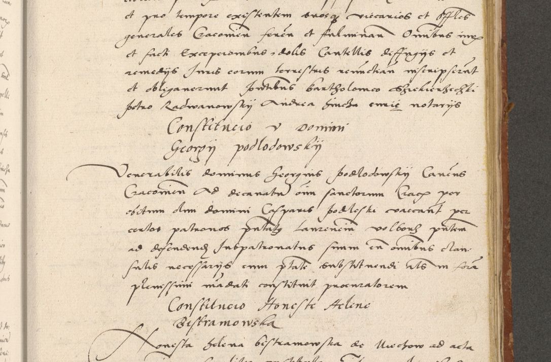 Zdjęcie nr 196 dla obiektu archiwalnego: Acta actorum coram R. D. Petro de Gamratis, archiepiscopo Gnesnensi et episcopo Cracoviensi, Legato nato ac Regni Poloniae primate ad annum 1543 - praesidente tunc Suae Rever. Paternitatis curiae cancellario R. D. Bartholomaeo Gantkowski, Posnaniensi et curiae nostrae cancellario.