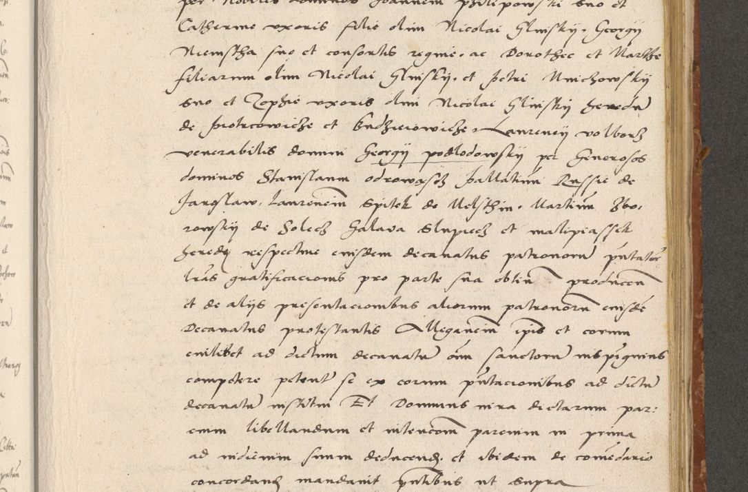 Zdjęcie nr 198 dla obiektu archiwalnego: Acta actorum coram R. D. Petro de Gamratis, archiepiscopo Gnesnensi et episcopo Cracoviensi, Legato nato ac Regni Poloniae primate ad annum 1543 - praesidente tunc Suae Rever. Paternitatis curiae cancellario R. D. Bartholomaeo Gantkowski, Posnaniensi et curiae nostrae cancellario.