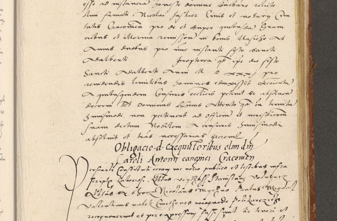 Zdjęcie nr 192 dla obiektu archiwalnego: Acta actorum coram R. D. Petro de Gamratis, archiepiscopo Gnesnensi et episcopo Cracoviensi, Legato nato ac Regni Poloniae primate ad annum 1543 - praesidente tunc Suae Rever. Paternitatis curiae cancellario R. D. Bartholomaeo Gantkowski, Posnaniensi et curiae nostrae cancellario.